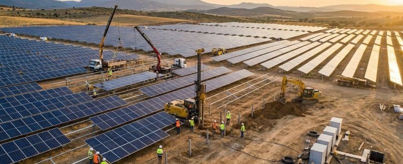 Quyosh elektr stansiyalarini o‘rnatish